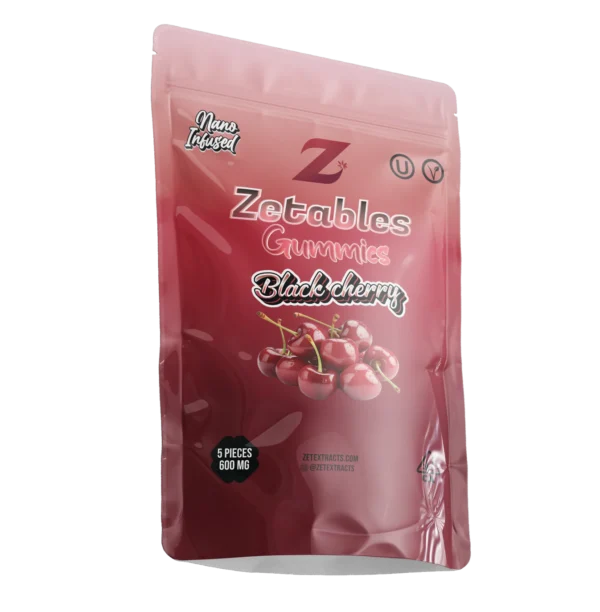 Zetables Black Cherry Gummy Edible 